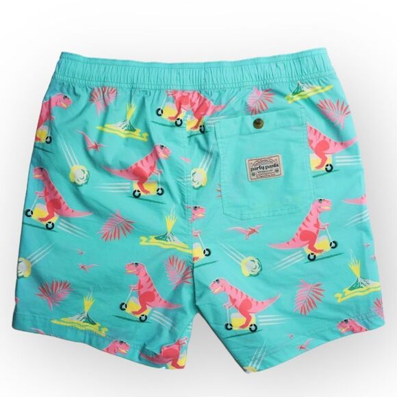 PARTY PANTS Cooler Dino Short NWT Swim Trunk - Picture 9 of 10